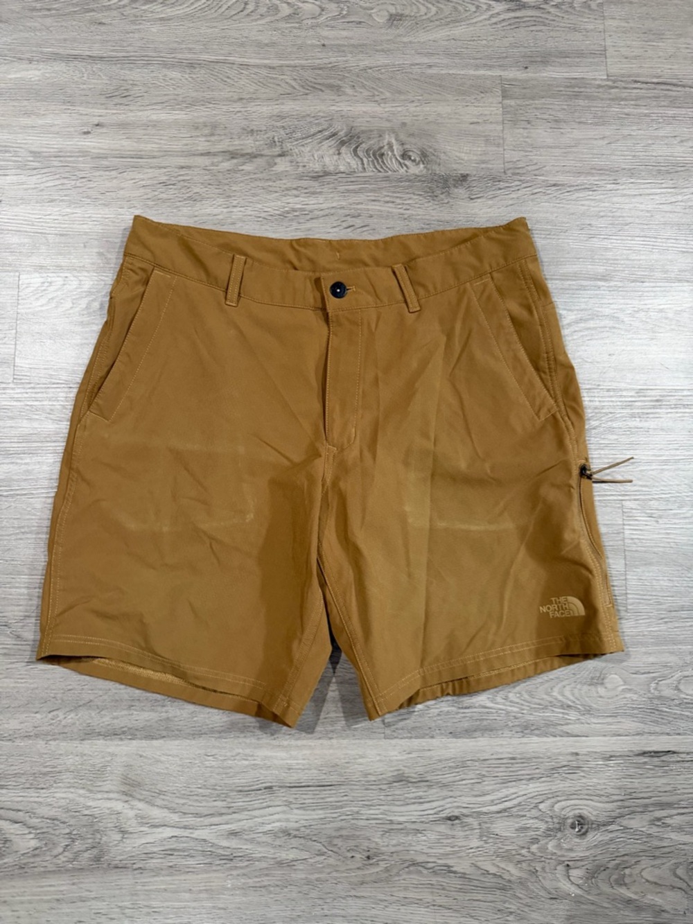 The North Face Men's Tan Hybrid Outdoor Shorts